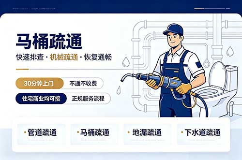 高区马桶疏通