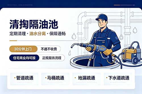 高区清掏隔油池